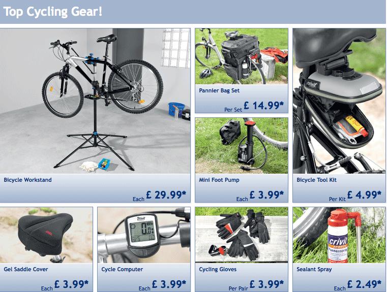 lidl bike panniers